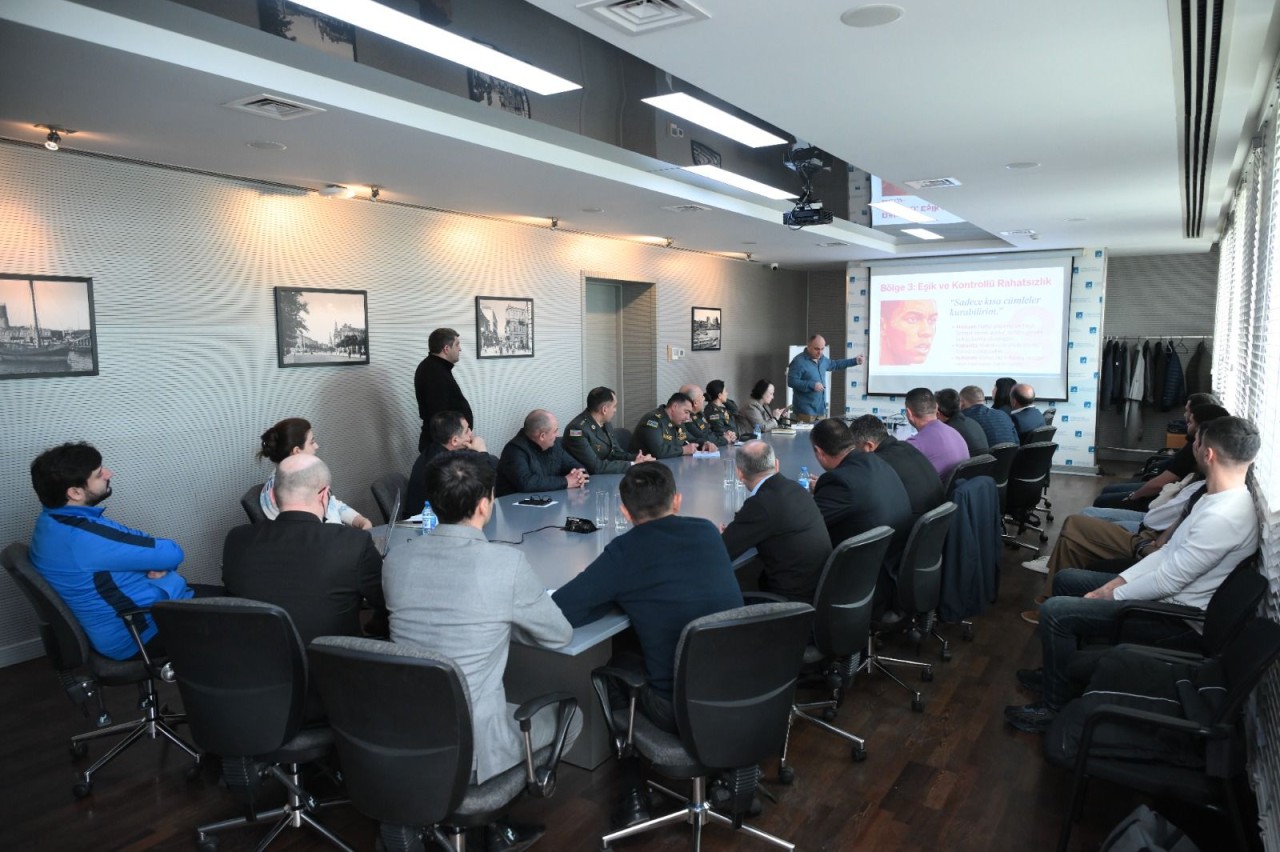 Türkiyəli dosent İdman Akademiyasında təlim keçdi - FOTOLAR